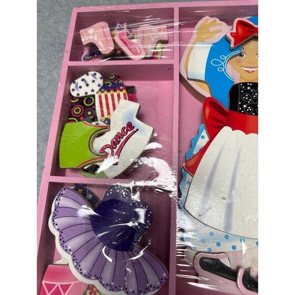 Melissa & Doug Magnetic Dress-Up Nina Ballerina Toy Set - Picture 3 of 8